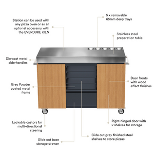 Pizza Prep Station