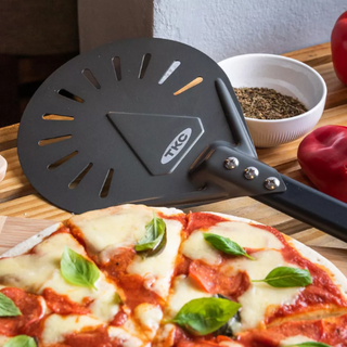 Perforated Pizza Turning Peel - 8 Inches Wide