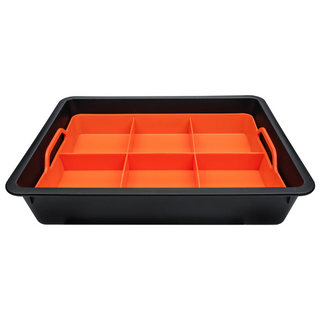 Pizza Dough Box Container And Silicone Dough Mat Bundle