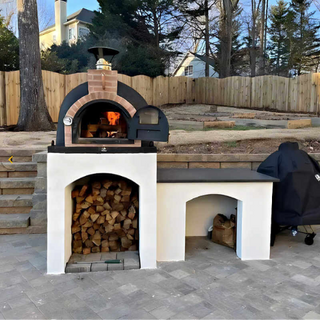 Dymus Portable Wood Fired Brick Pizza Oven