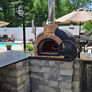 Dymus Portable Wood Fired Brick Pizza Oven