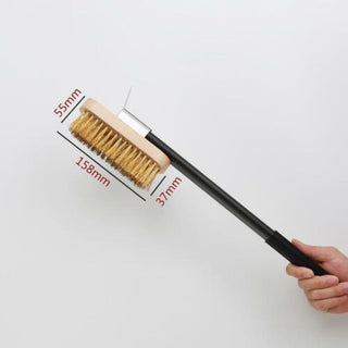 2 in 1 Pizza Oven Brush and Scraper