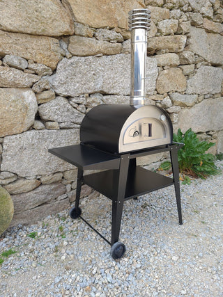 Portable Wood Fired Pizza Oven Pizzi - Matte Black