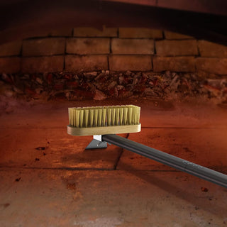 2 in 1 Pizza Oven Brush and Scraper